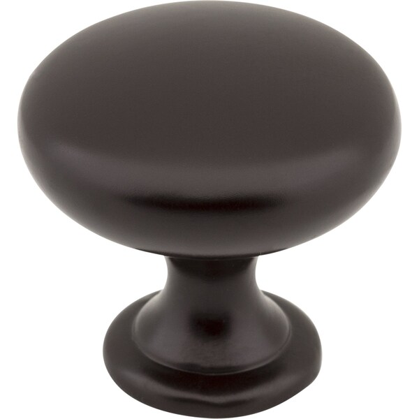 Elements 1-3/16" Diameter Dark Bronze Madison Cabinet Mushroom Knob 3910-ORB - main